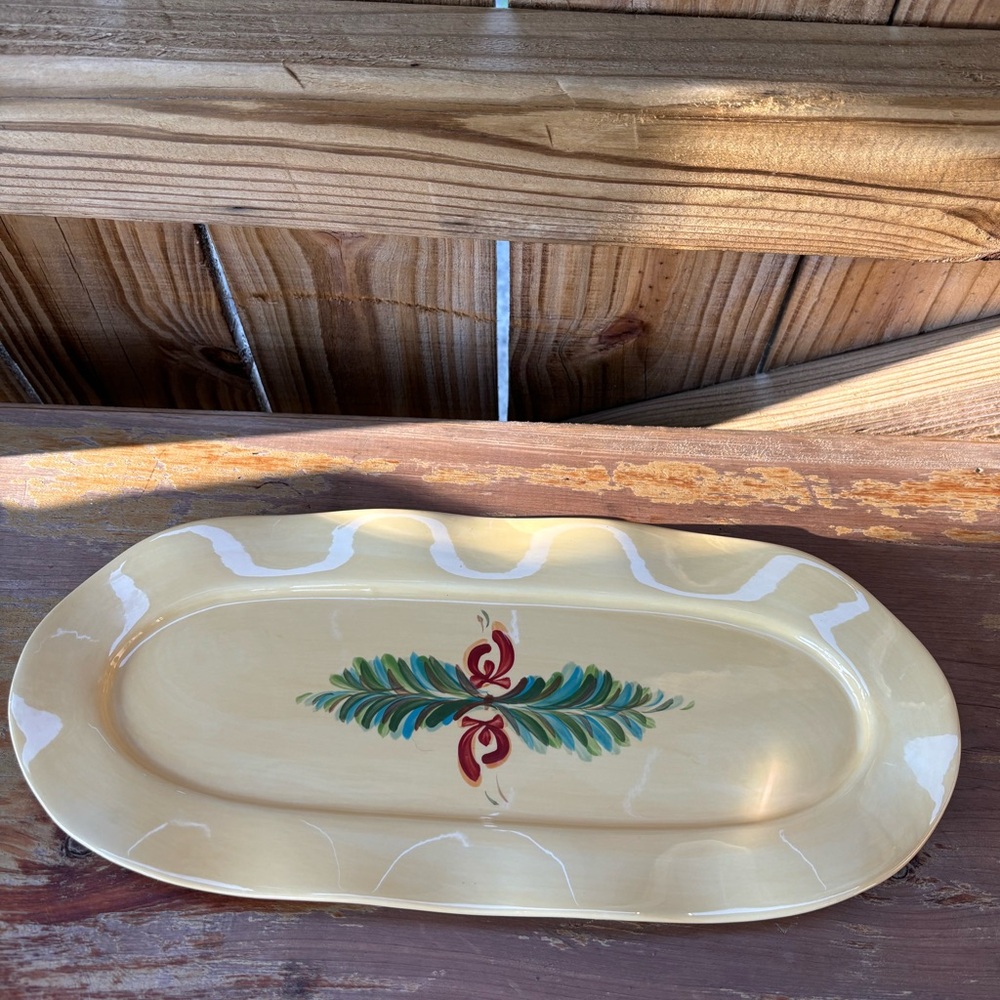 Siena Gail Pittman Southern Living Home Oblong Tidbit Tray